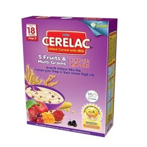 Nestle Cerelac 5 Fruits & Multi Grains BIB