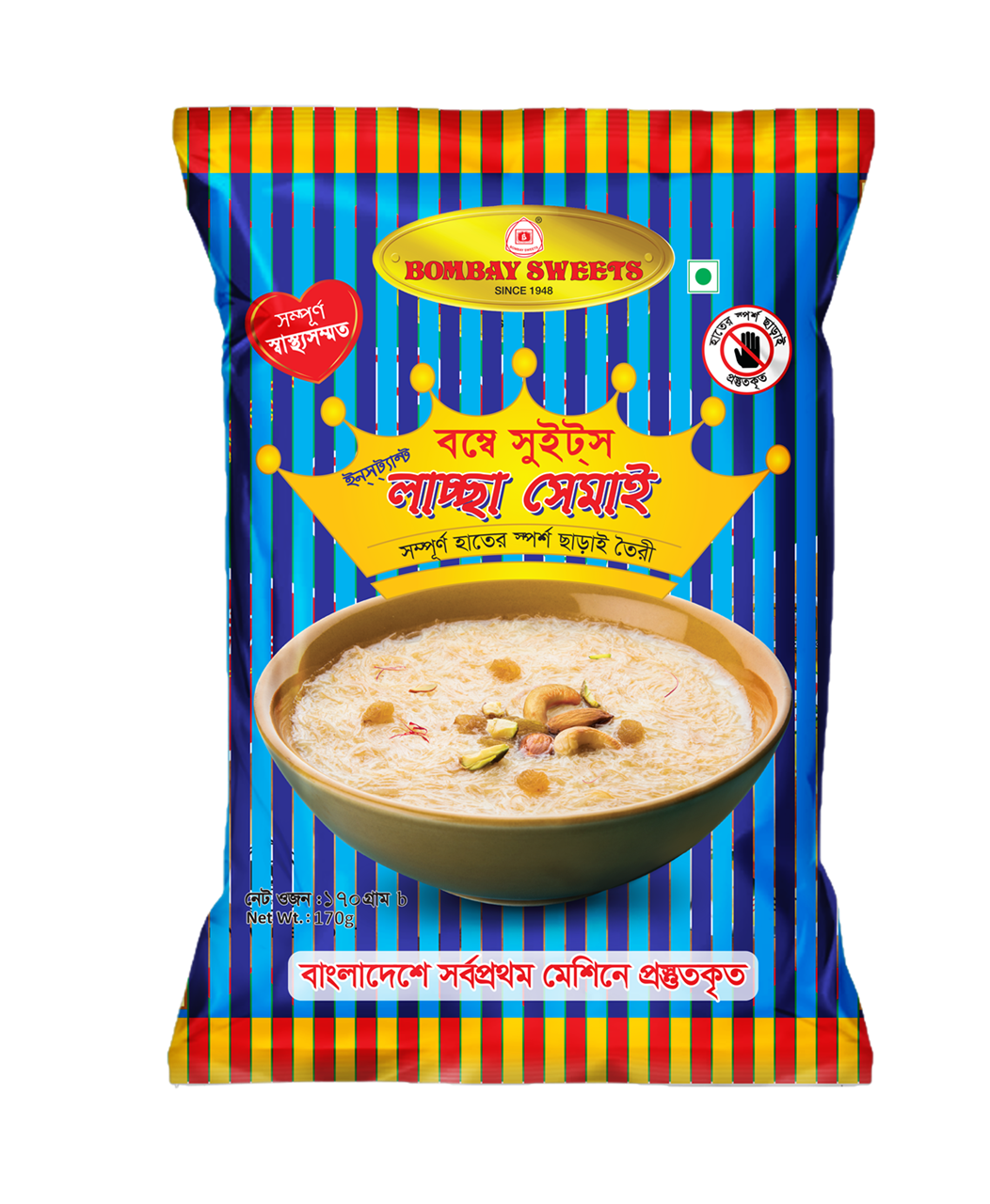 Bombay Sweets Instant Laccha Shemai 180gm
