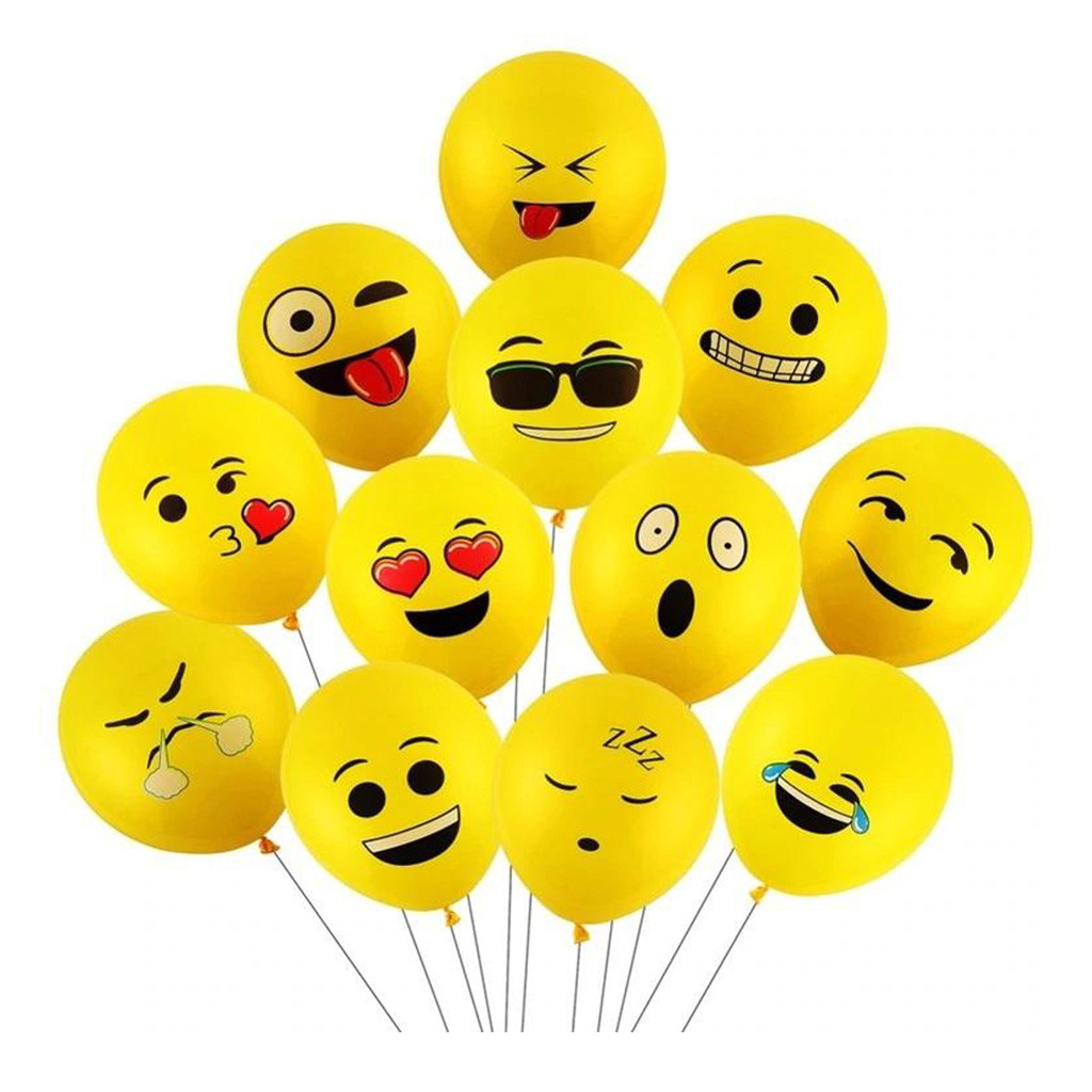 Emoji Balloon 10 pcs