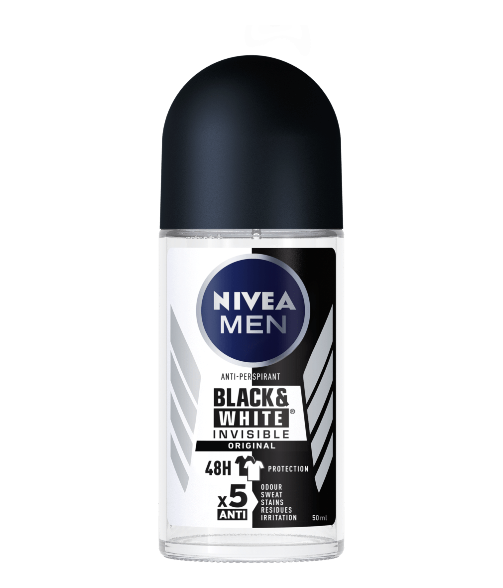 Nivea Men Roll On Black & White Protect 50ml