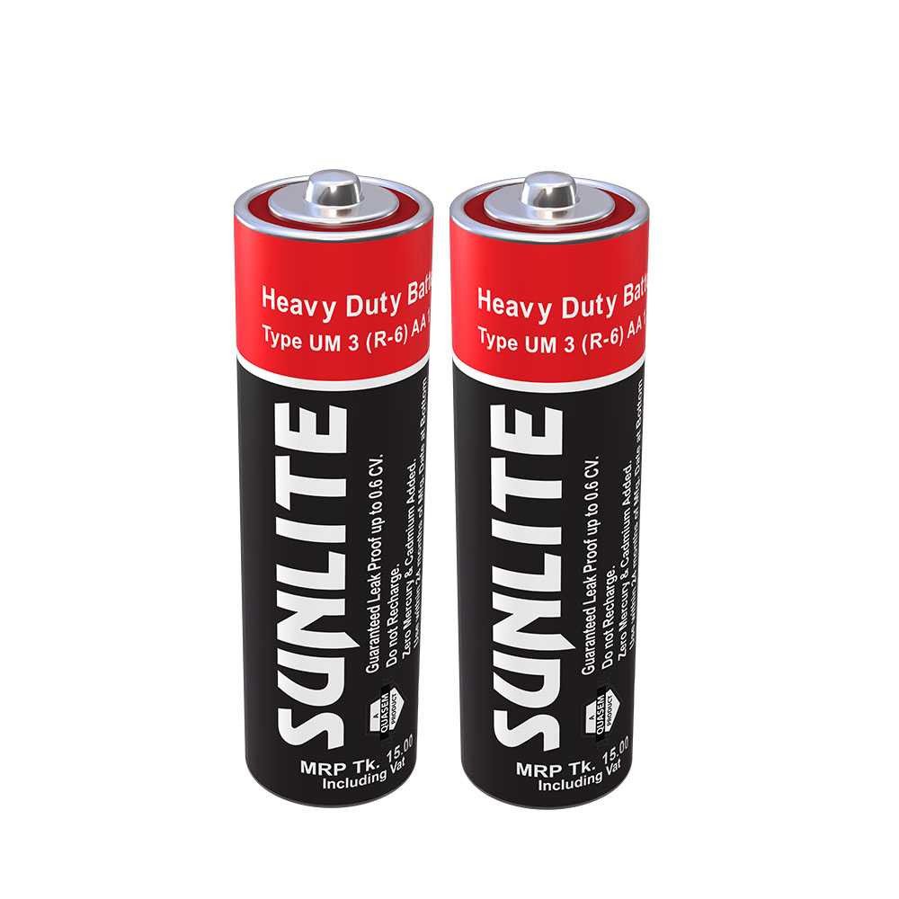 Sunlite Heavy Duty AAA Battery 2 pcs