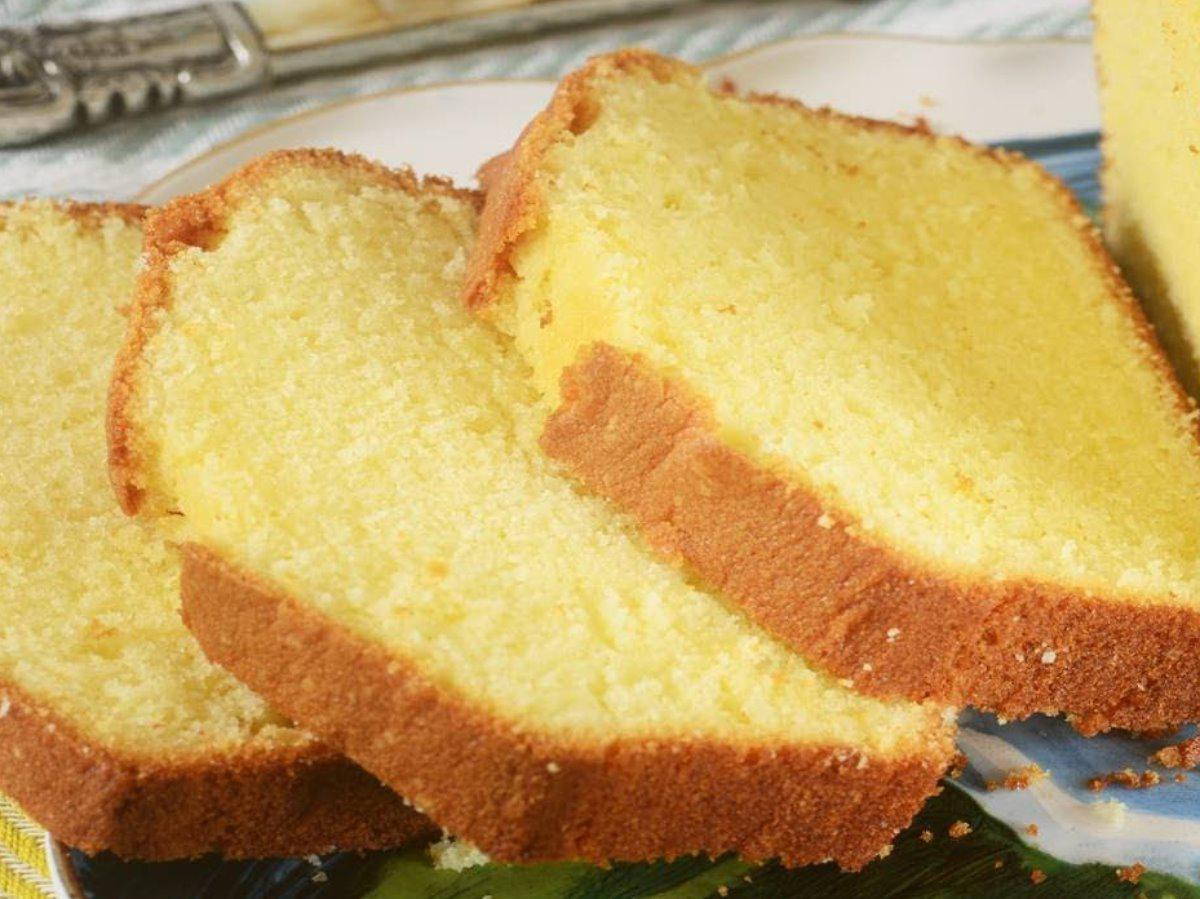 Pound Cake Slice
