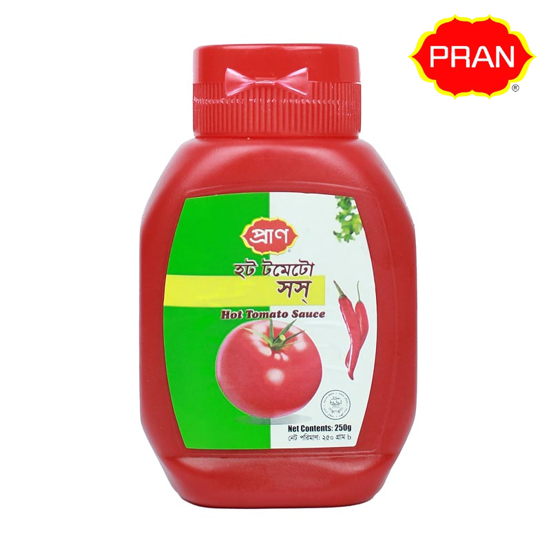 PRAN Hot Tomato Sauce (250 gm)