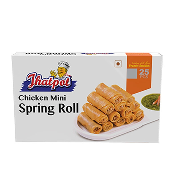 Jhatpot Chicken Mini Spring Roll 200gm