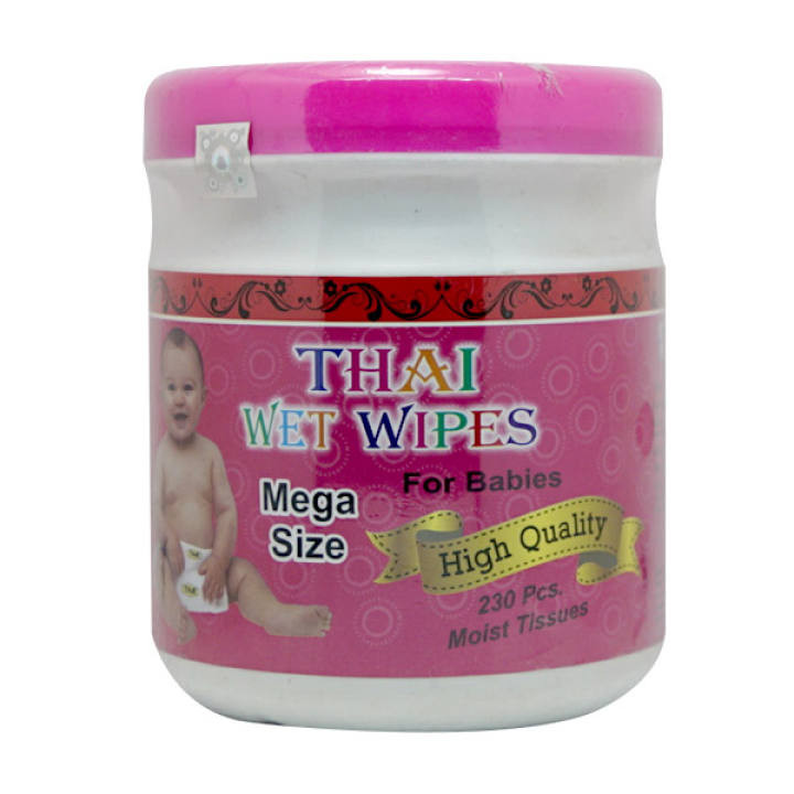 Thai Wet Wipes For Babies 230 Pcs