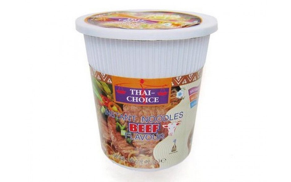 Thai Choice Instant Bag Noodles Beef 85gm