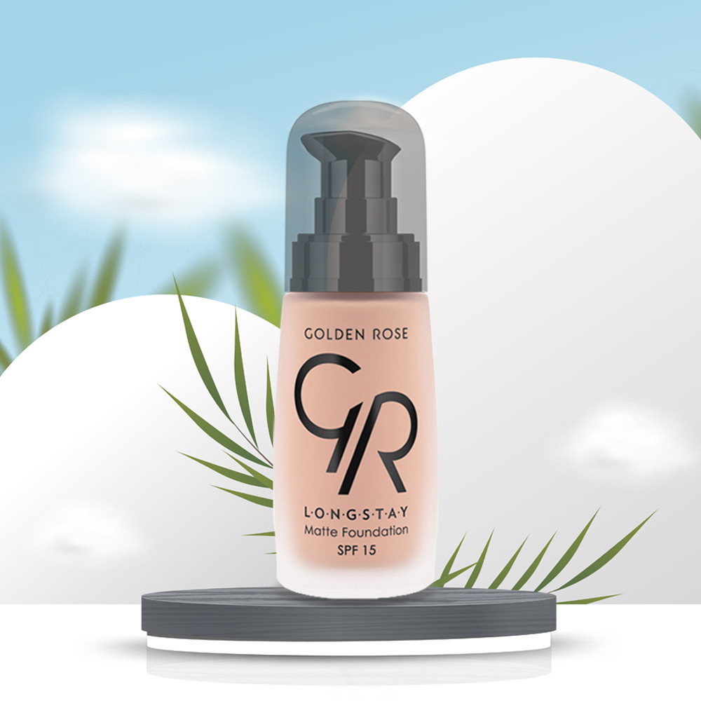 Golden Rose Longstay Matte Foundation (Item Code : 10120003)