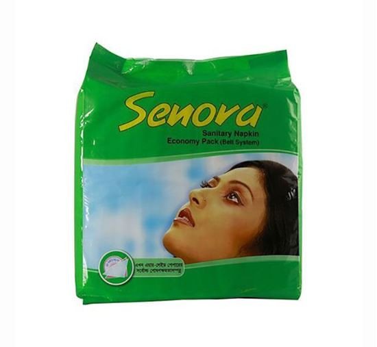Senora sanitary Napkin Eco. Belt 15 pads