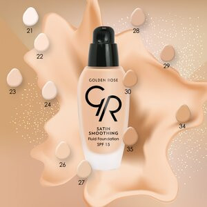 Golden Rose Satin Smoothing Fluid Foundation (Item Code : 10120005)