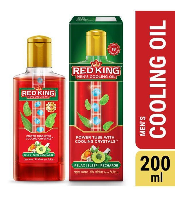 Red King Men's Cooling Oil 200ml