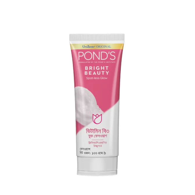 Ponds Bright Beauty Face Wash 100gm (Imported)