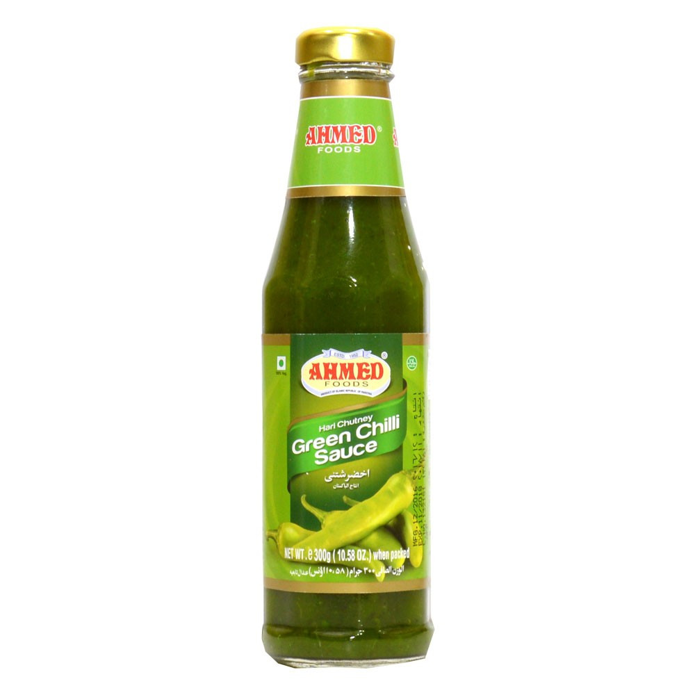 Ahmed Green Chilli Sauce -340gm
