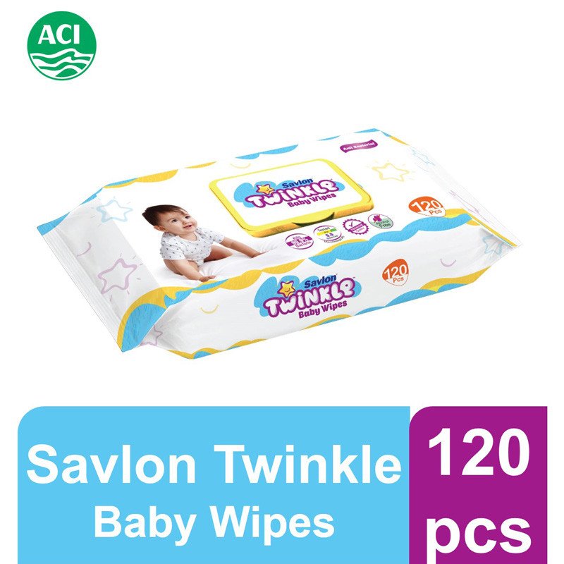 Twinkle Baby Wipes Pouch 120 pcs